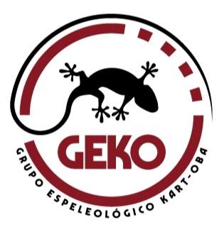 Logotipo del Grupo Espelológico Kart-Oba (GEKO)