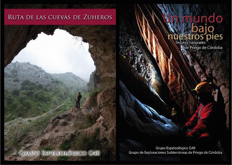 Disponibles para descarga en formato digital dos publicaciones de cuevas en las Sierras Subbéticas Cordobesas