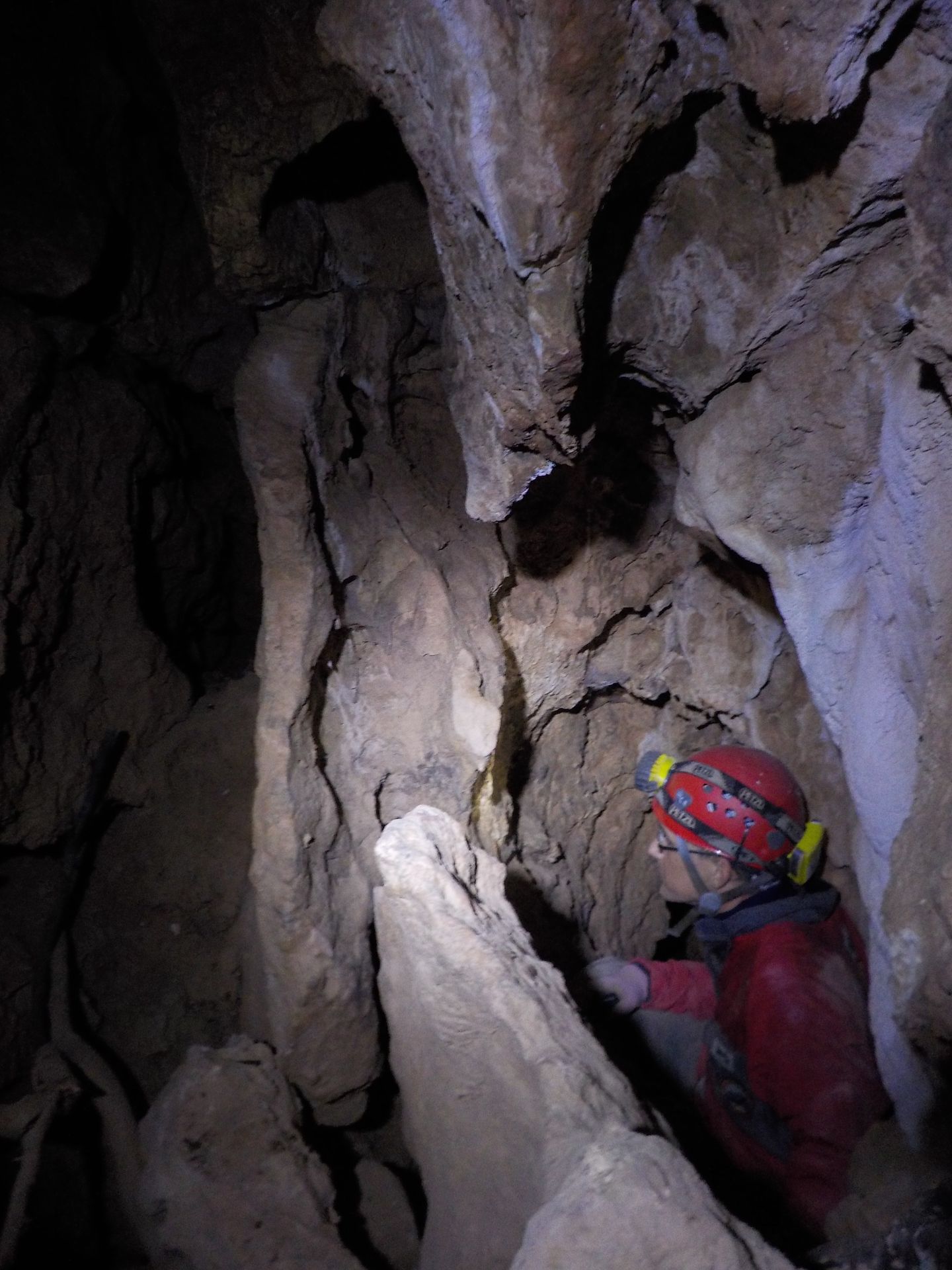 Nuevas galerías de la Cueva del Guadalora